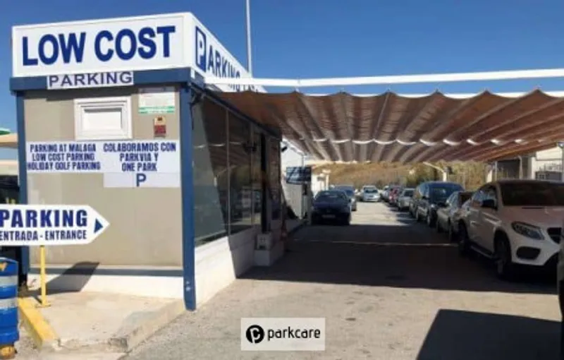 Recepción de Low Cost Parking Málaga Valet